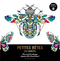 Happy coloriage - petits insectes du jardin