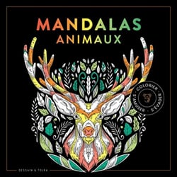 Coloriage black - mandalanimaux