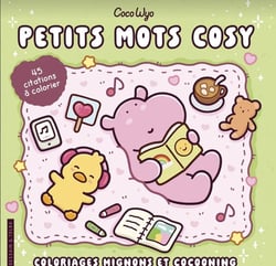 Petits mots cosy - Coco Wyo - Coloriages mignons et cocooning - Cosy colo