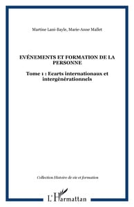 Évènements et formation de la personne - écarts internationaux