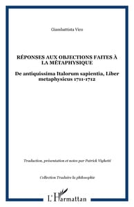 Réponses aux objections faites à la métaphysique
