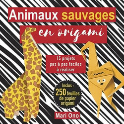 Animaux sauvages en origami - 15 projets pas à pas faciles à réaliser