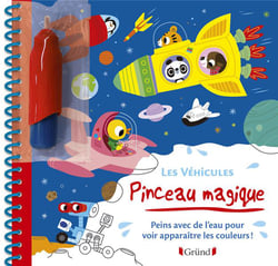 Pinceau magique - les vehicules