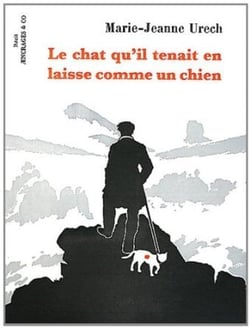 Le chat qu'il tenait en laisse comme un