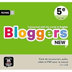 Bloggers new 5e - pack de ressource audio, video et pdf pour la classe