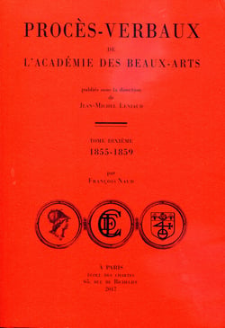 Procès-verbaux de l'Académie des beaux-arts : 1855-1859