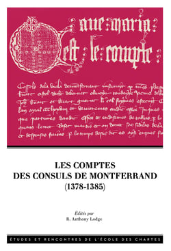 Les Comptes des consuls de Montferrand (1378-1385)