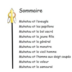 Muhatsu, le petit moine zen