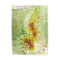 Pnr volcans auvergne 42,4 x 31,9 cm
