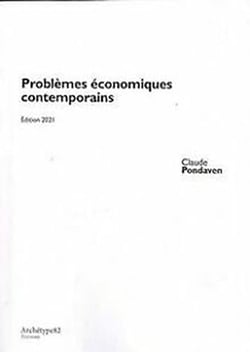 Problèmes économiques contemporains : cours L1 : 2021-2022