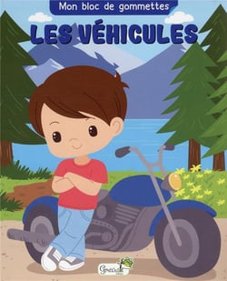 Mon bloc de gommettes - Les véhicules