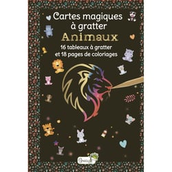 Animaux - Cartes magiques à gratter
