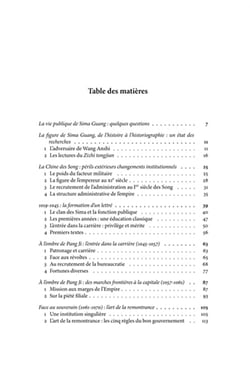 La vie publique de sima guang