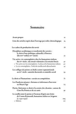 Droit, humanisme et culture politique dans l'italie de la renaissance