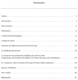 Launac et le launacien - depots de bronzes protohistoriques du sud de la gaule