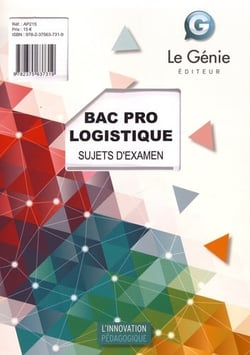 Sujets d'examen - Bac Pro logistique (Pochette)