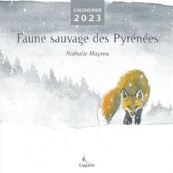 Calendrier chevalet 2023 - Faune sauvage des Pyrénées