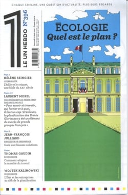 LE 1 Hebdo n.396 : écologie : quel est le plan ?