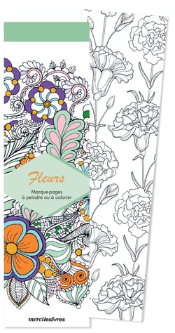 Marque-pages - Fleurs