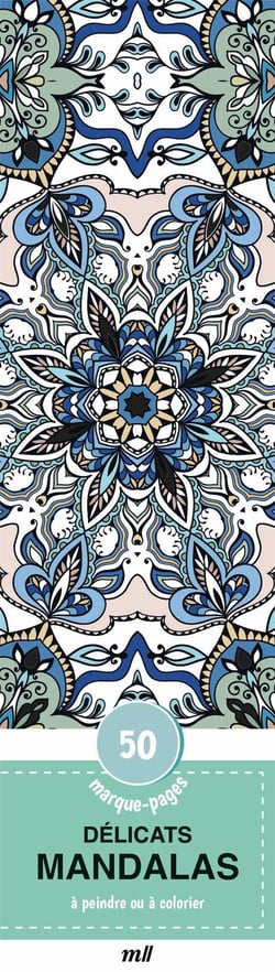 Marque-pages -  Délicats mandalas