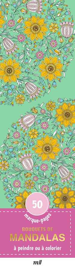 Marque-pages - Bouquets de mandalas