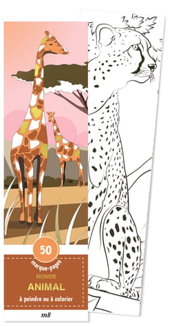 Marque-pages - Monde animal