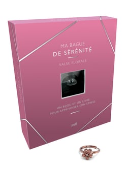 Ma bague de sérénité : Valse Florale : Un bijou et un livre pour apprivoiser son stress