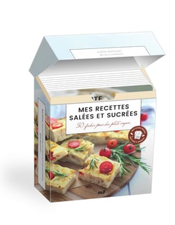 Mes recettes salées et sucrées : 50 fiches pour des plats exquis