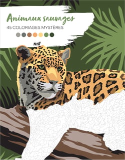 Coloriages mystères - Animaux sauvages