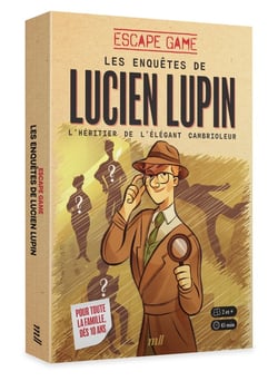 Escape game - Les Enquêtes de Lucien Lupin