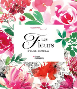 Coloriage inversé Les fleurs d'Elise Demozay