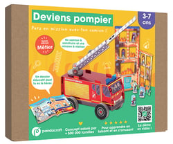 Deviens pompier - Kit Pandacraft 3-7 ans