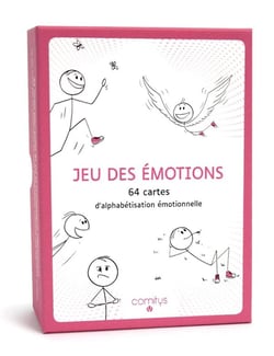 Jeu des émotions : 64 cartes d'alphabétisation émotionelle