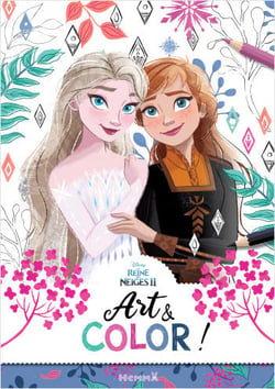 Disney la reine des neiges 2 - art & color