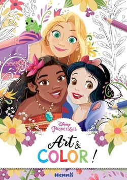 Disney princesses - art & color