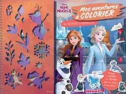 Disney la reine des neiges 2 - mes aventures a colorier - au royaume d'arendelle