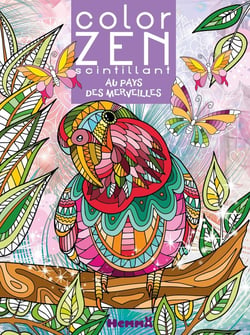 Color zen scintillant - au pays des merveilles