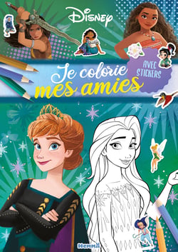 Disney - Je colorie mes amies (Anna et Elsa)