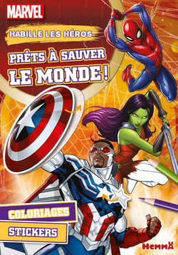 Marvel - habille les heros - prets a sauver le monde !