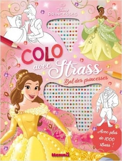 Disney Princesses - Colo avec strass - Bal des princesses