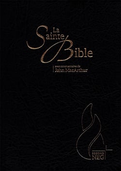 Bible d'étude Segond NEG 1979 MacArthur