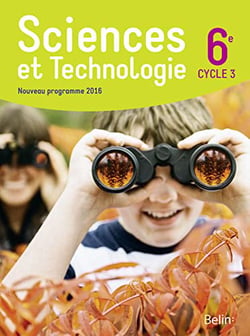 Sciences et Technologie 6e (cycle 3), 2016 : Manuel élève, format compact