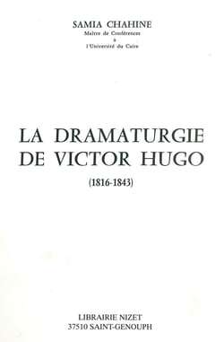 La Dramaturgie de Victor Hugo (1816-1843)