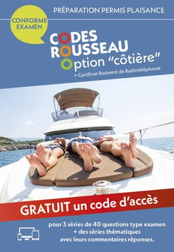 Code Rousseau : Option "côtière" - + Certificat Restreint de Radiotéléphonie