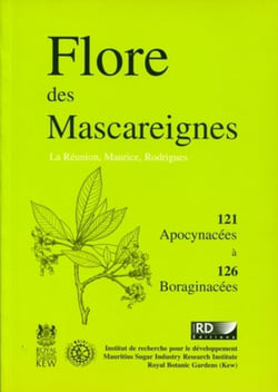 Flore des mascareignes - 121 - la reunion. maurice. rodriques. 121 apocynacees a 126 boraginacees.
