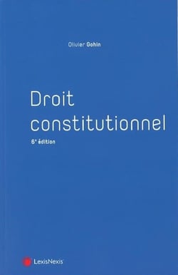 Droit constitutionnel (6e édition)
