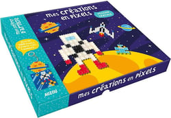 Mes créations en pixels : mission spatiale