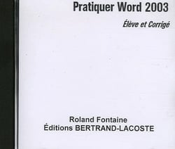 Word 2003 - cd corrigé de l'élève