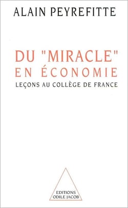 Du "miracle" en economie - lecons au college de france