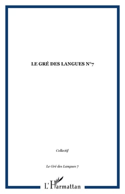 Le gre des langues n 7 - vol07